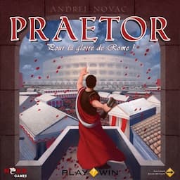 Couverture de Praetor - Pour la gloire de Rome