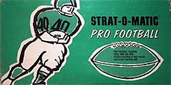 Boîte du jeu : Strat-O- Matic Pro Football