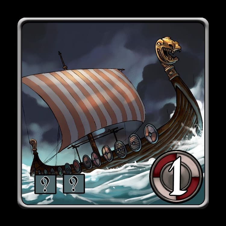 Boîte du jeu : Voluspa - Tuile Drakkar