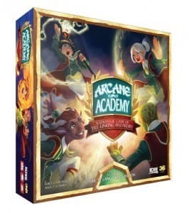 Boîte du jeu : Arcane Academy