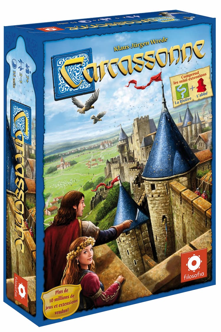 Boîte du jeu : Carcassonne