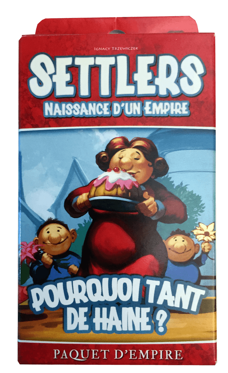 Boîte du jeu : Settlers - Naissance d'un Empire - Extension "Pourquoi tant de Haine ?"