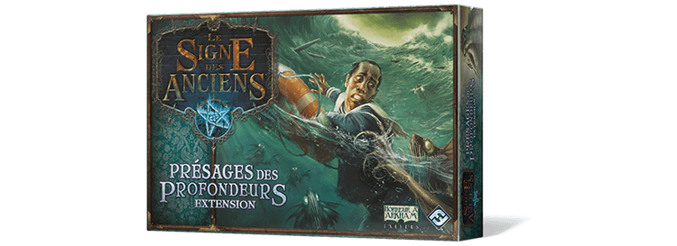 Boîte du jeu : Le signe des Anciens : Présages des profondeurs