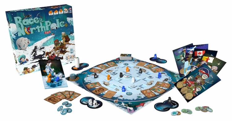 Boîte du jeu : Race to the North Pole