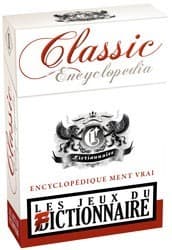 Boîte du jeu : Les Jeux du Fictionnaire - Classic Encyclopedia