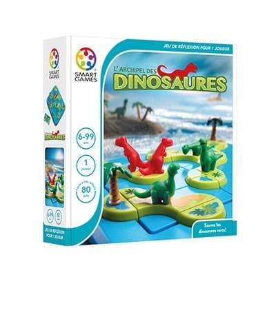 Boîte du jeu : L'Archipel des Dinosaure