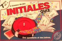 Boîte du jeu : Initiales