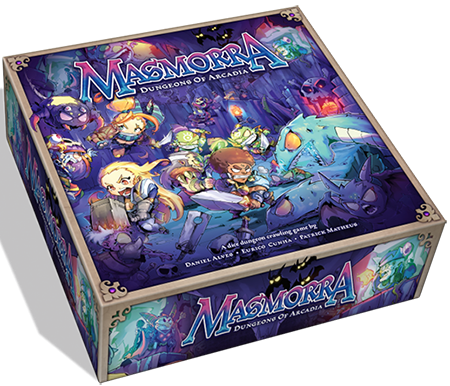 Boîte du jeu : Masmorra : Les Donjons d'Arcadia