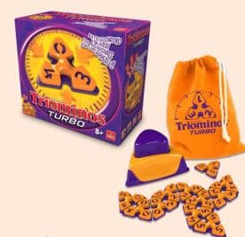 Boîte du jeu : Triominos turbo