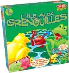 Couverture de L'île aux Grenouilles