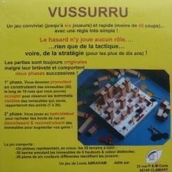 Boîte du jeu : Vussurru