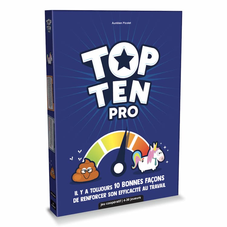 Boîte du jeu : Top Ten Pro