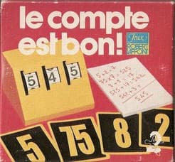 Boîte du jeu : Le compte est bon!