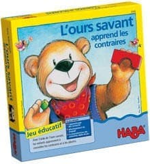 Couverture de L'ours savant apprend les contraires