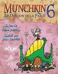 Couverture de Munchkin 6 : Le Donjon de la Farce