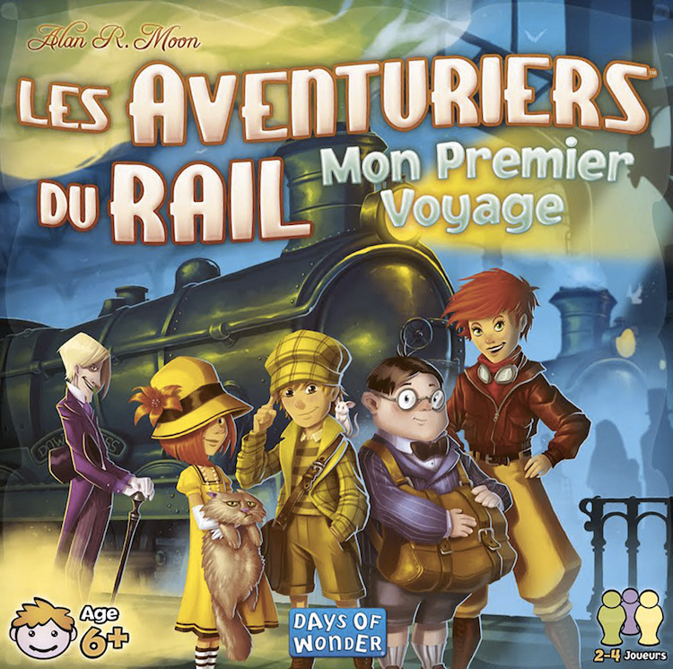 Boîte du jeu : Les Aventuriers du Rail : Mon Premier Voyage