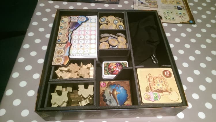 Boîte du jeu : Five Tribes