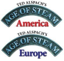 Couverture de Age of Steam Expansion : America / Europe