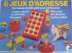 Boîte du jeu : 6 jeux d'adresse