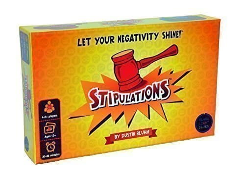 Boîte du jeu : Stipulations
