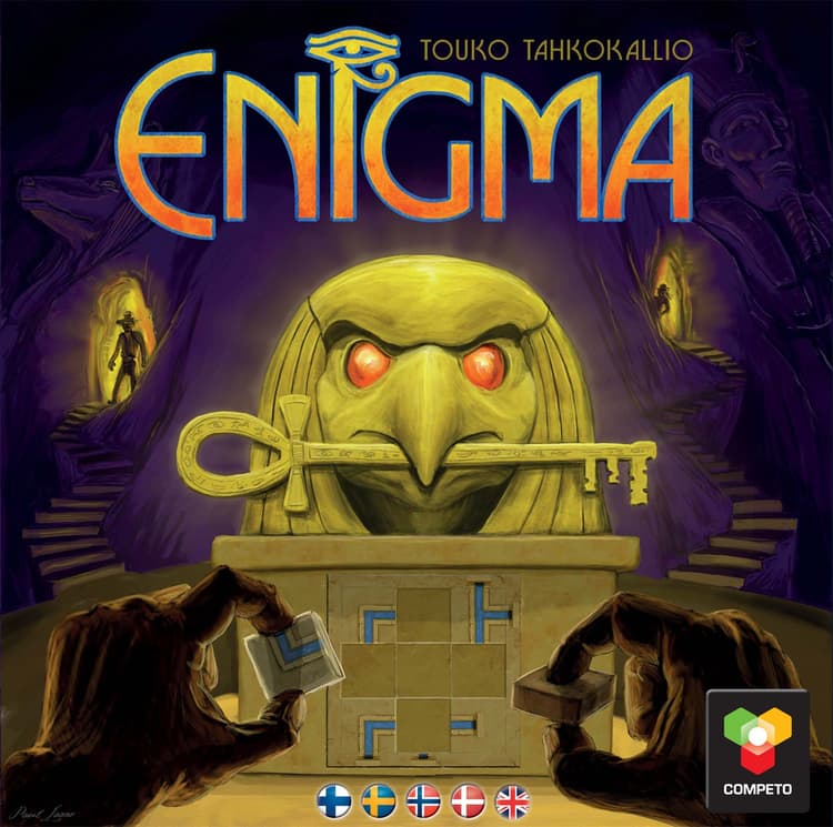 Boîte du jeu : Enigma