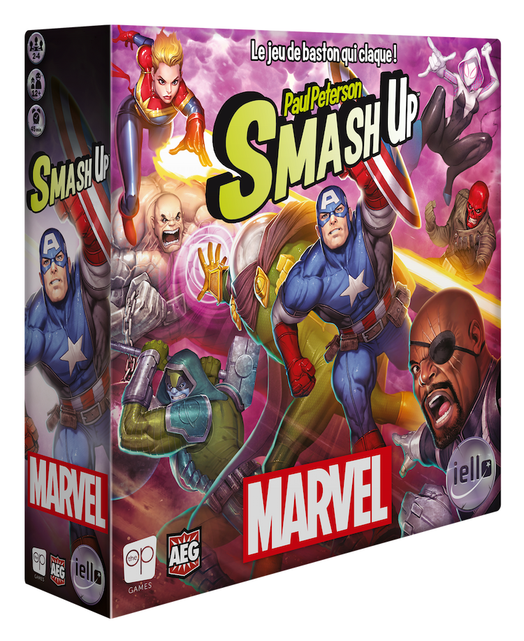 Boîte du jeu : Smash Up - Marvel