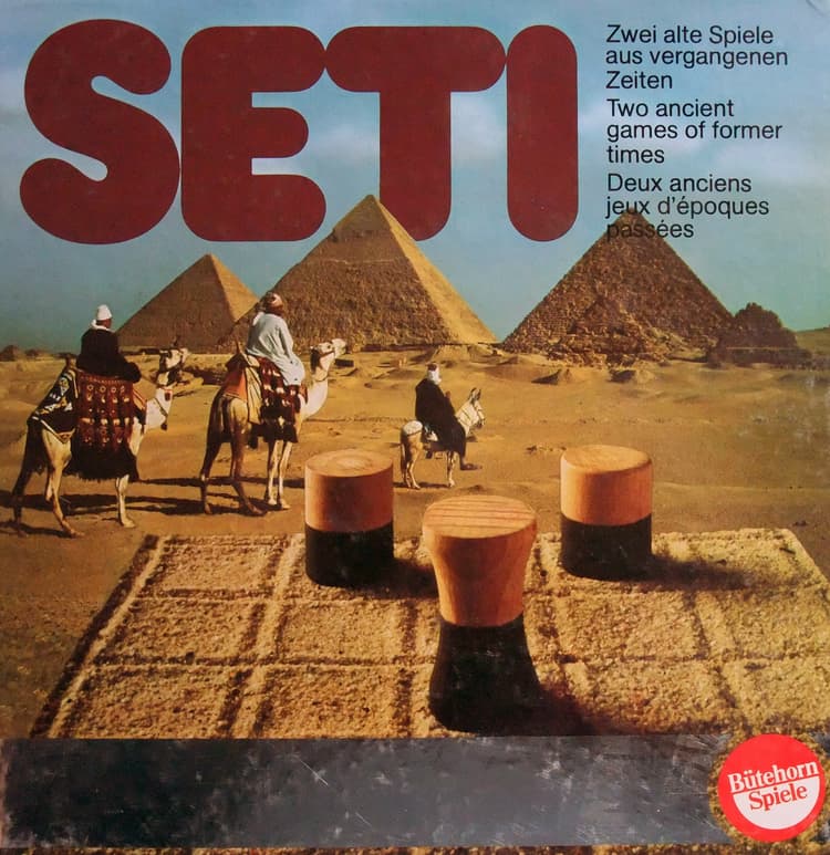 Boîte du jeu : Seti