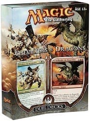 Couverture de Magic the Gathering - Chevaliers vs. Dragons