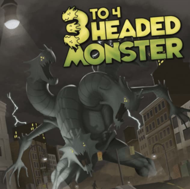 Boîte du jeu : 3 to 4 Headed Monster