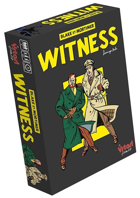 Boîte du jeu : Blake & Mortimer - Witness