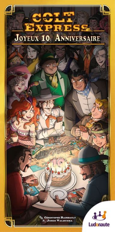 Boîte du jeu : Colt Express : Joyeux 10ème Anniversaire