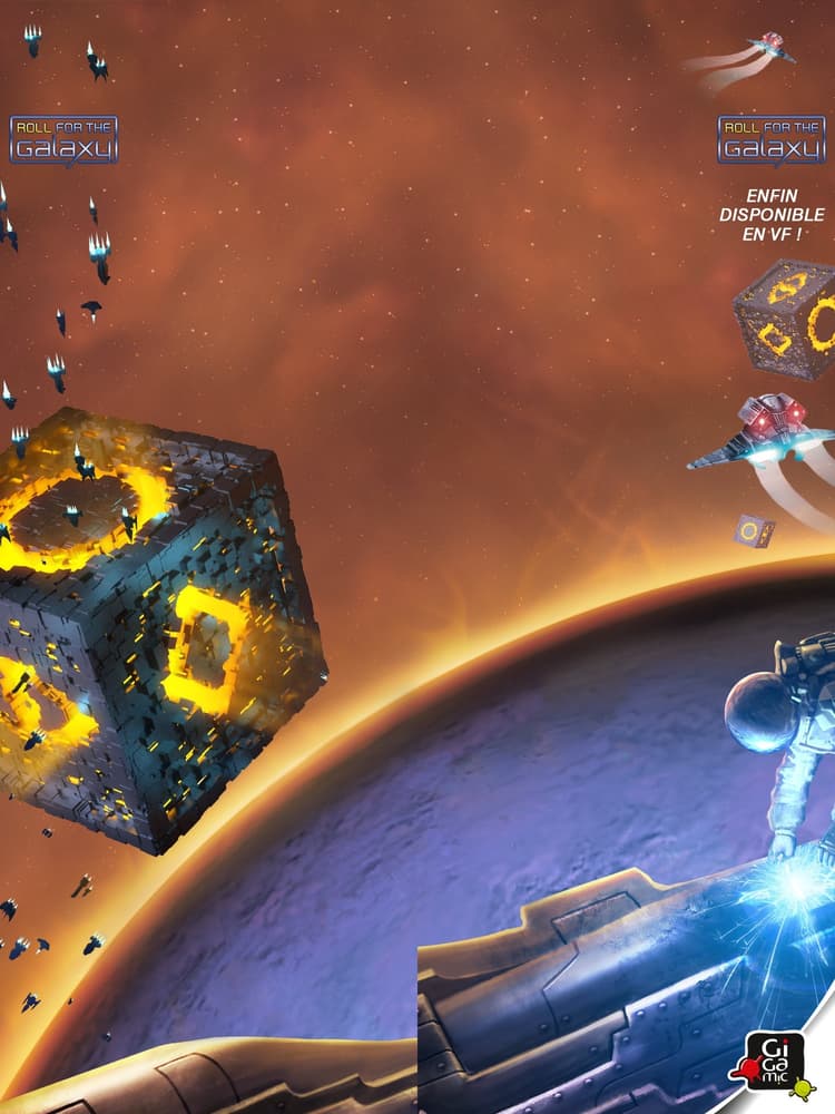Boîte du jeu : Roll for the Galaxy