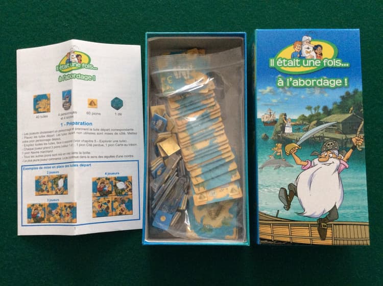 Boîte du jeu : Il était une fois... ...à l'abordage!
