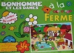 Couverture de Bonhomme et les Dames à la ferme