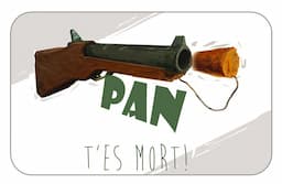 Couverture de Pan t'es mort!