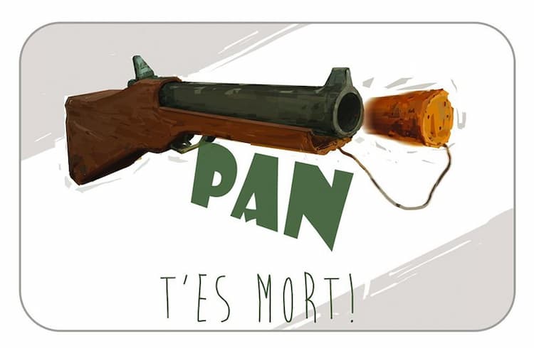 Boîte du jeu : Pan t'es mort!