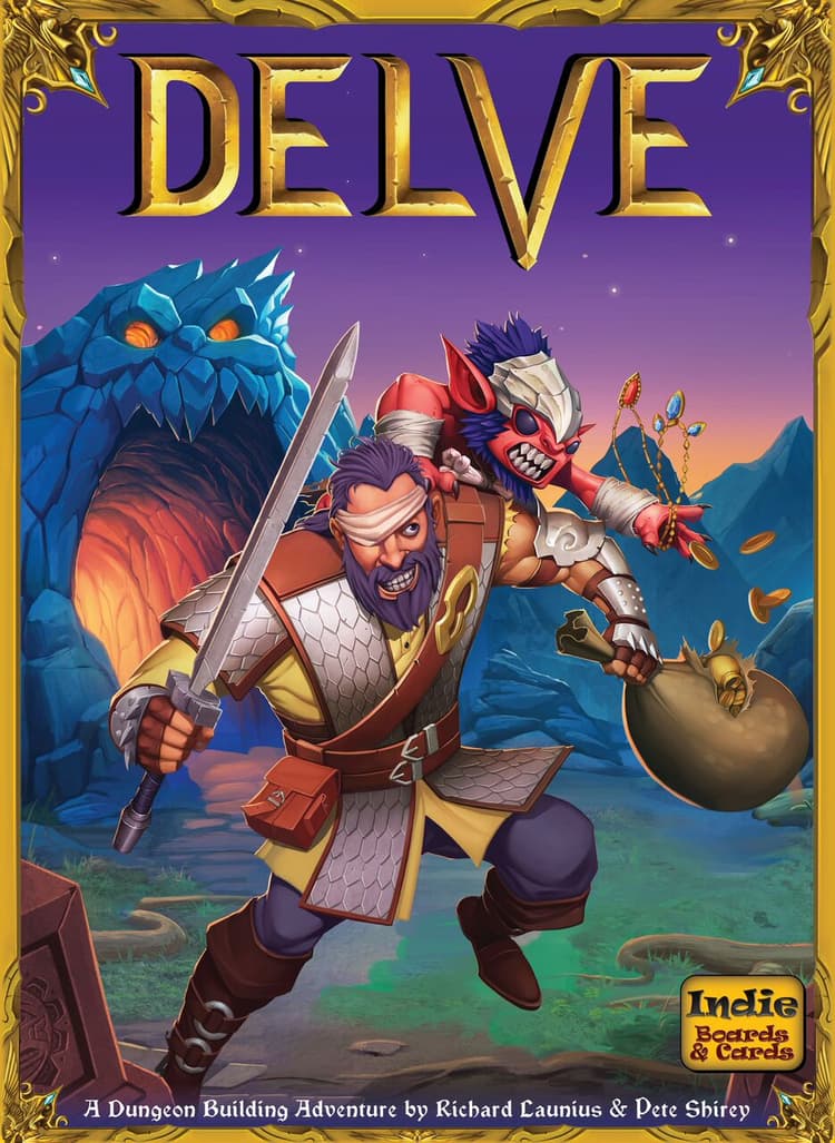 Boîte du jeu : Delve