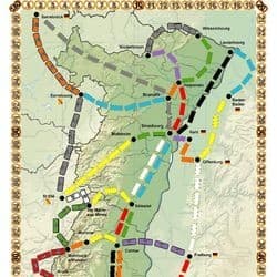 Boîte du jeu : Les Aventuriers du Rail : Extension Alsace