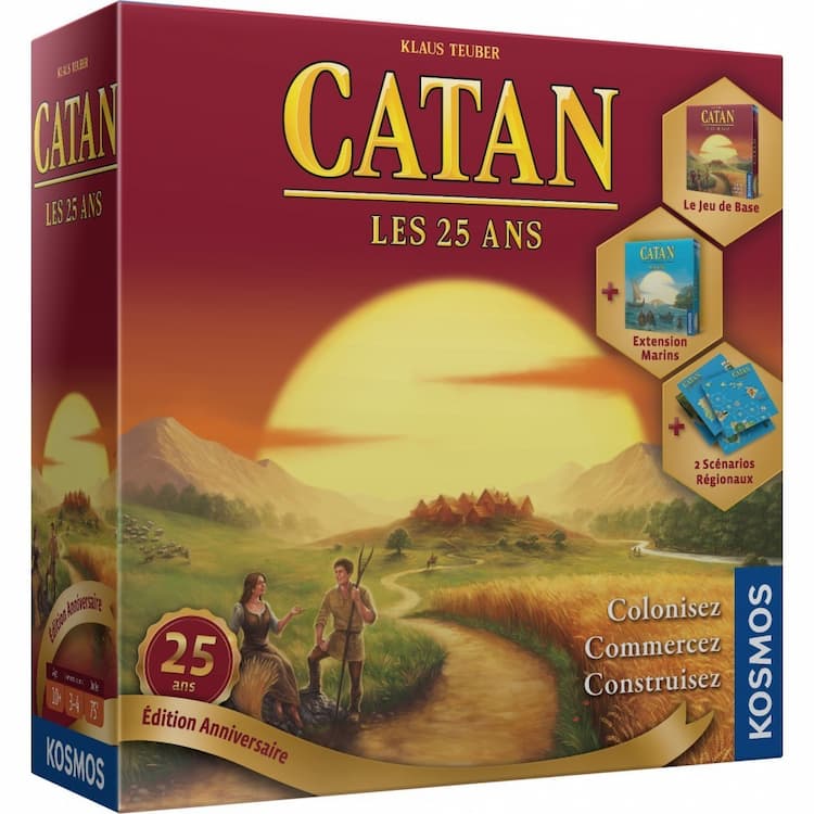 Boîte du jeu : Catan - Les 25 Ans