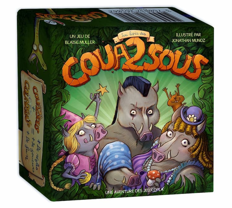 Boîte du jeu : Le Bois des Coua2sous