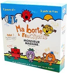 Boîte du jeu : Ma Boîte à réactions : Monsieur Madame