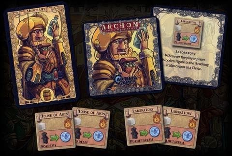 Boîte du jeu : Archon - Glory & Machination - Extension "BGG mini expansion"