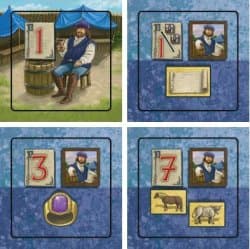 Boîte du jeu : Descendance : Tuiles Clients supplémentaires