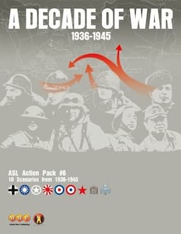 Couverture de ASL Action Pack #6 : A Decade of War 1936-1945