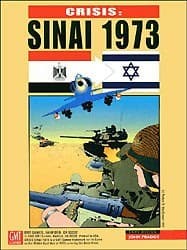 Boîte du jeu : Crisis : Sinaï 1973