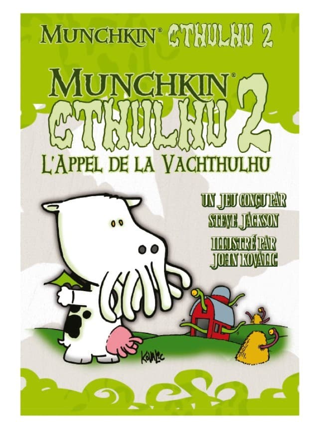 Boîte du jeu : Munchkin Cthulhu 2 : l'appel de la Vachthulhu