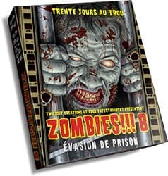 Couverture de Zombies!!! 8 : Évasion de prison