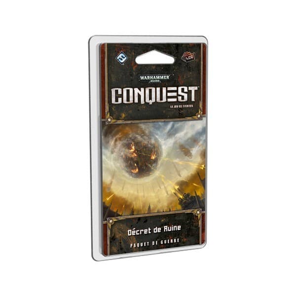 Boîte du jeu : Warhammer 40.000 Conquest: Décret de Ruine