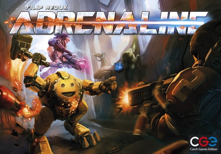Boîte du jeu : Adrenaline