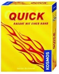Boîte du jeu : Quick, rasant mit einer Hand